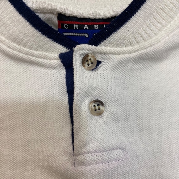 Vintage Crable Sportswear MLB Cleveland Indians White Adult Size Medium - Picture 5 of 13